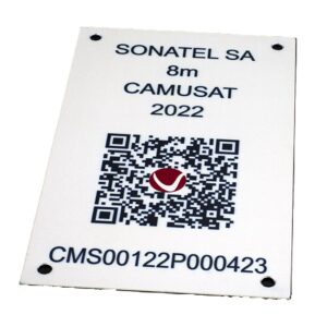 Anodised Aluminium Asset Tags Durable Customizable